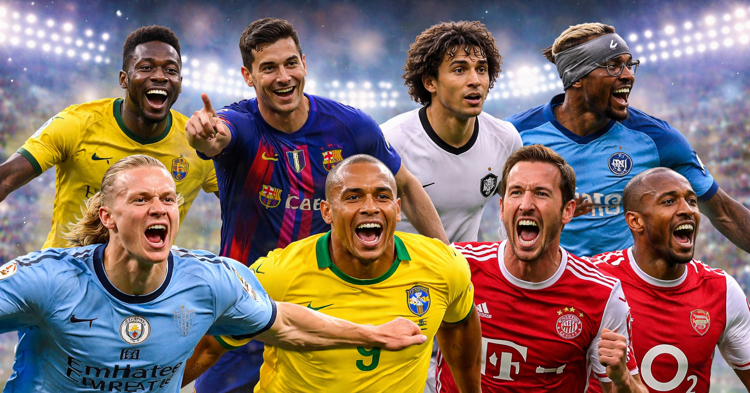 Лучшие нападающие в футболе: топ игроков сейчас и в истории